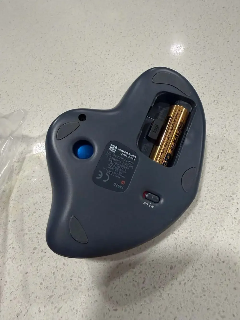 Logitech m570 wireless